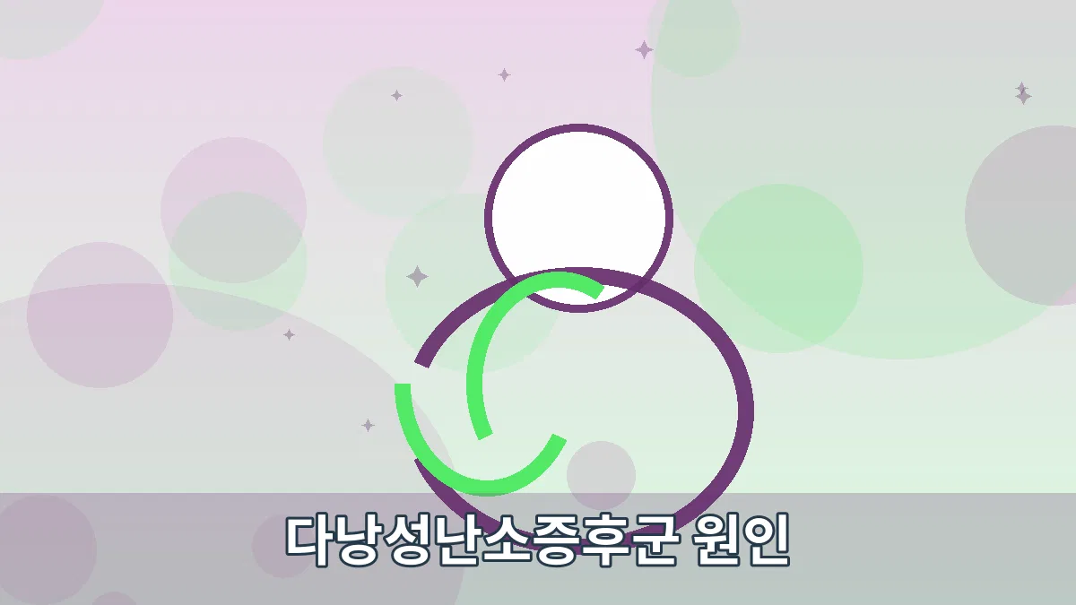 다낭성난소증후군 원인 안내 이미지 2