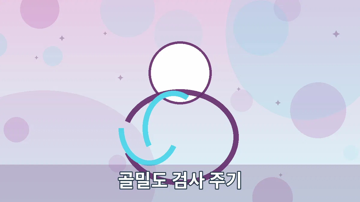 골밀도 검사 주기 안내 이미지 4